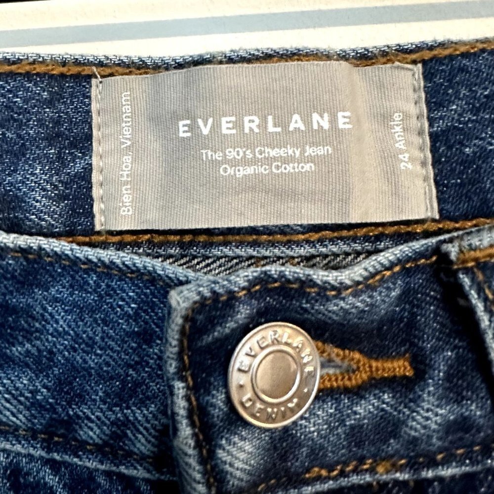 NEW Everlane The 90's Cheeky Jean - Size 24 - Picture 3 of 10